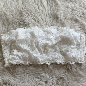 cosabella ivory lace bandeau